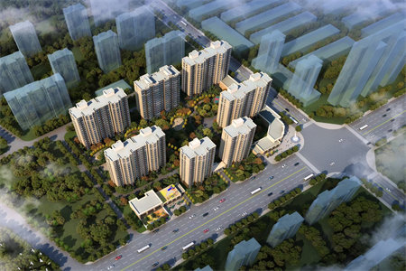 大益华府三楼96平两室精装83万可按揭